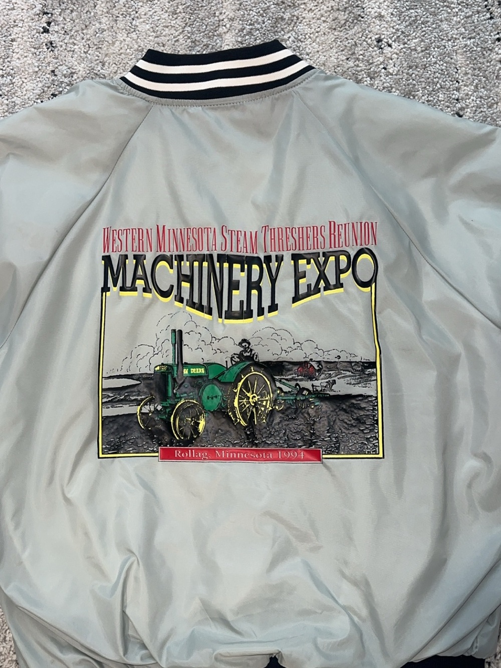 Vintage Bomber Jacket- Machinery Expo